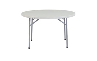 National Public Seating Heavy-Duty Round Folding Table, 48 in.