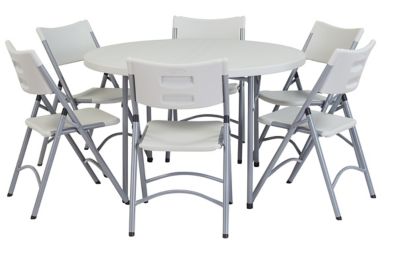 Image showing  48 in. Heavy-Duty Round Folding Table