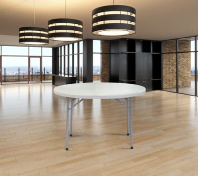 Image showing 5 th National Public Seating 48 in. Heavy-Duty Round Folding Table