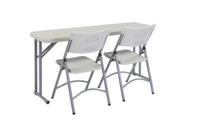 Image showing 5 th National Public Seating 18 in. x 60 in. Heavy-Duty Seminar Folding Table