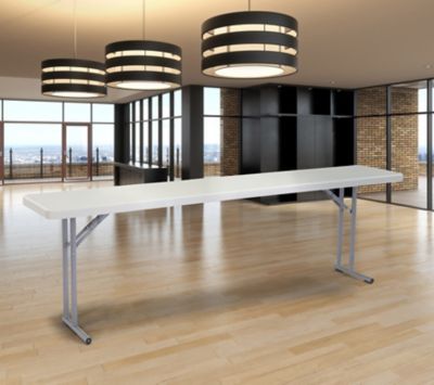 Image showing  18 in. x 96 in. Heavy-Duty Seminar Folding Table