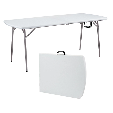 National Public Seating Heavy-Duty Fold-in-Half Plastic Table