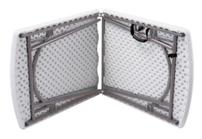 Image showing  Heavy-Duty Fold-in-Half Plastic Table