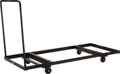 National Public Seating Folding Table Dolly, Up to 72 in.