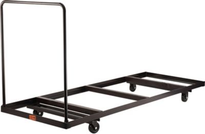 National Public Seating Folding Table Dolly, Up to 96 in.