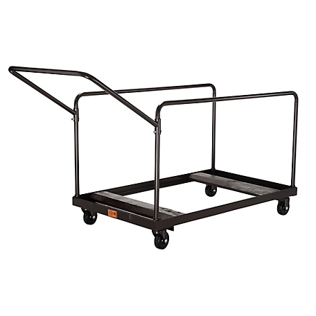 National Public Seating Folding Table Dolly, Fits 48 in. and 60 in. Round Tables