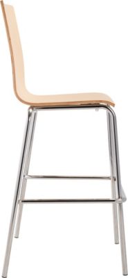 Image showing 2 th National Public Seating Bushwick Cafe Stool, Espresso