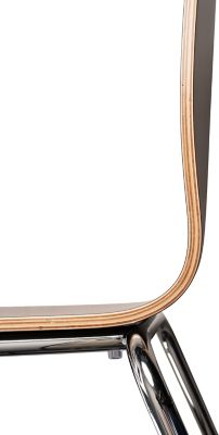 Image showing 5 th National Public Seating Bushwick Cafe Stool, Espresso