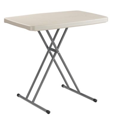 Commercialine Height-Adjustable Personal Folding Table