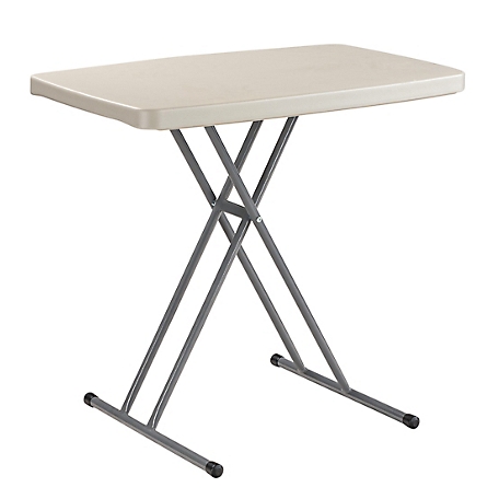 Commercialine Height-Adjustable Personal Folding Table