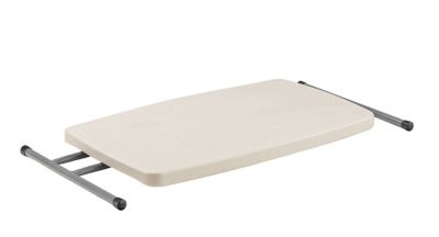 Image showing 5 th Commercialine Height-Adjustable Personal Folding Table, 150 lb. Capacity
