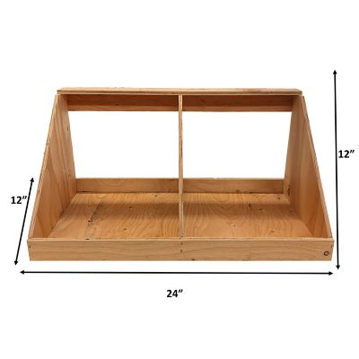 Image showing  Chicken Nesting Box, Double