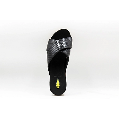 Volatile Women's Riverside Crisscross Wedge Slide Sandals