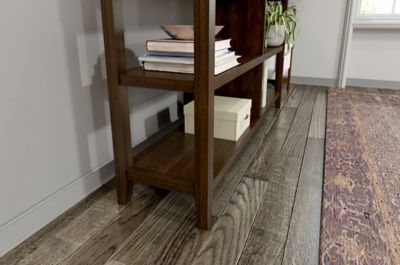 Image showing  2-Shelf Edenton Media/Sofa Table with Open Bookcase