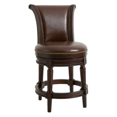 NewRidge Home Goods Chapman Counter Height Swivel Barstool