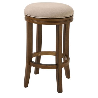 Image showing  Victoria Counter-Height Swivel Stool, 25 in., Cream/Honeysuckle