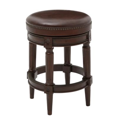 Image showing  Backless Chapman Counter Height Stool Distressed Walnut