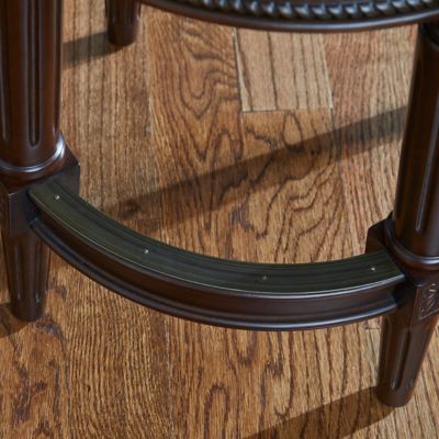 Image showing  Backless Chapman Counter Height Stool Distressed Walnut