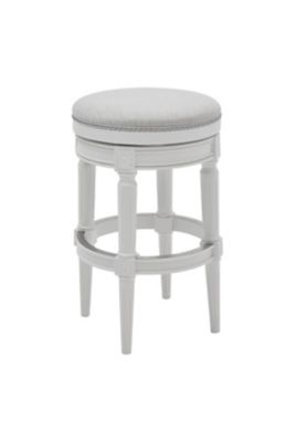 NewRidge Home Goods Good Backless Chapman Bar-Height Stool, White