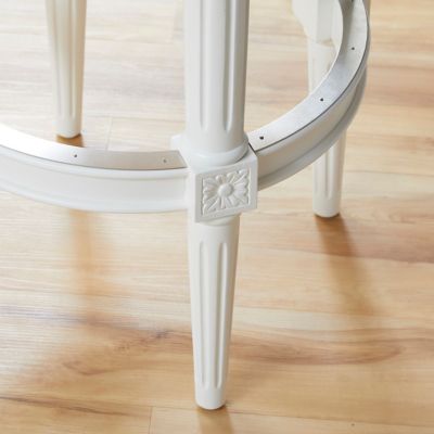 Image showing  Good Backless Chapman Bar-Height Stool, 30 in., White