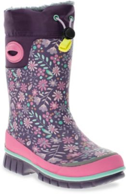 Western Chief Girls' Cottage Floral Winterprene Boots