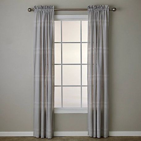 SKL Home Adelyn Window Panels, White, 1 Pair