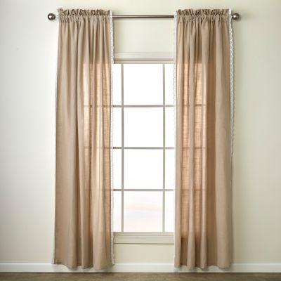 SKL Home Catherine Crochet Window Panels, 1 Pair