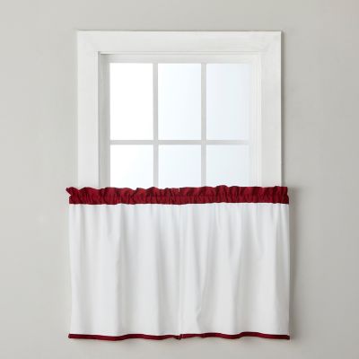 SKL Home Marrissa Tier Window Panels, 1 Pair