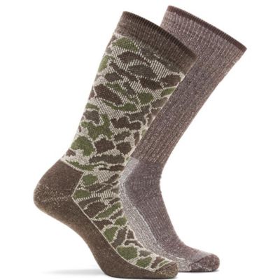 Wolverine Men's Cushion Wool Mid-Calf Socks, 2 Pair