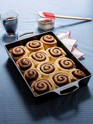 Image showing 6 th Lodge Cast Iron 9 in. x 13 in. Cast Iron Seasoned Casserole Pan