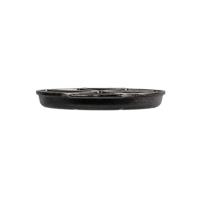 Image showing  11.69 in. x 1.19 in. Cast Iron Seasoned Wedge Pan