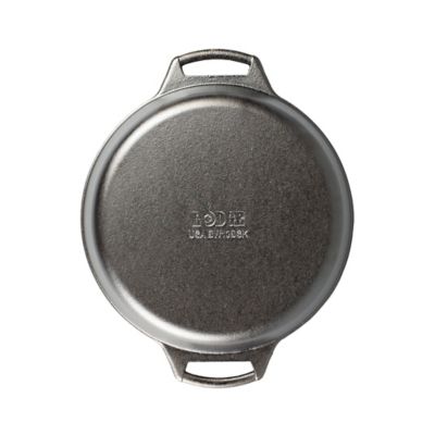 Image showing  10.25 in. Cast Iron Seasoned Baker's Skillet