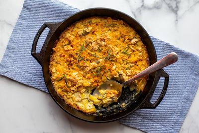 Image showing 6 th Lodge Cast Iron 10.25 in. Cast Iron Seasoned Baker's Skillet