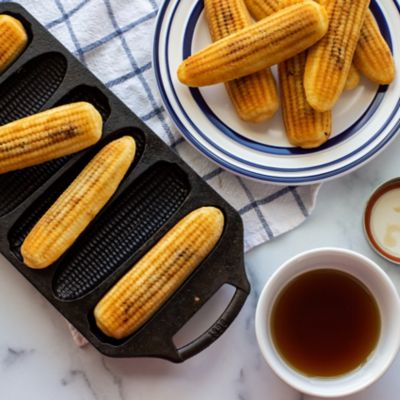 Image showing  6-Stick Seasoned Cornstick Pan