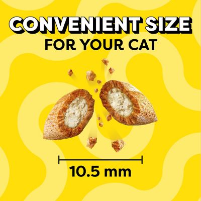 Image showing  Classic Chicken Flavor Crunchy and Soft Cat Treats, 48 oz.