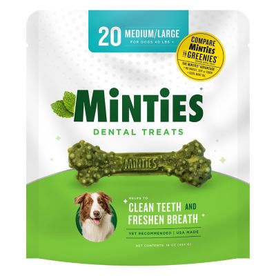 Minties Medium/Large Dog Dental Bone