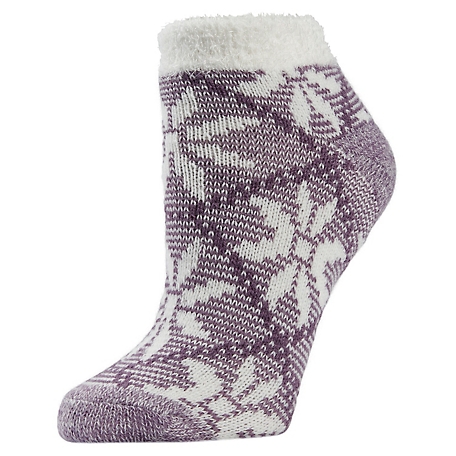 Little Hotties Women's Fireside Snow Cute Low-Cut Socks, 1 Pair
