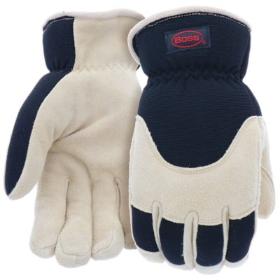 Boss Men's Guard Deerskin 3M Thinsulate-Lined Work Gloves, 1-Pair