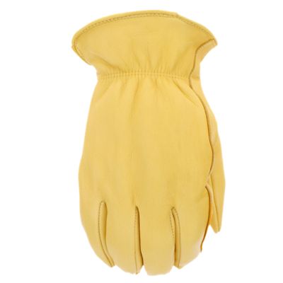 Image showing  Men's 3M Thinsulate-Lined Premium Deerskin Work Gloves, 1-Pair