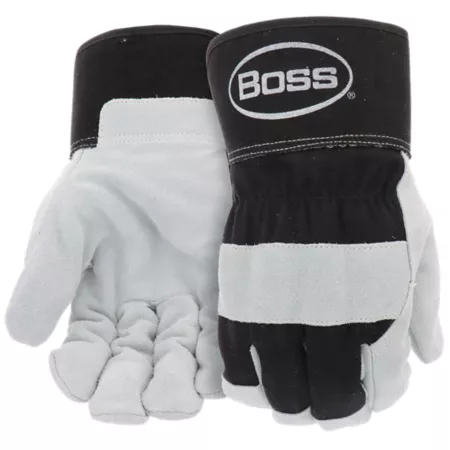 Boss Guard Men's Thermally Lined Cowhide Work Gloves 1 Pair Work Gloves