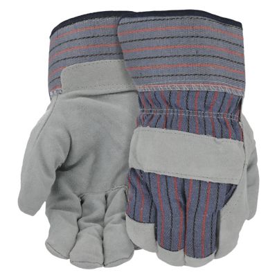Boss Men's Guard Cowhide Pile-Lined Work Gloves, 2-Pairs