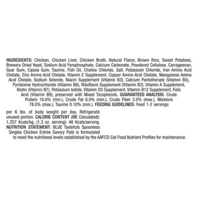 Image showing  Spoonless Singles Chicken Pate Wet Cat Food, 1.3 oz.