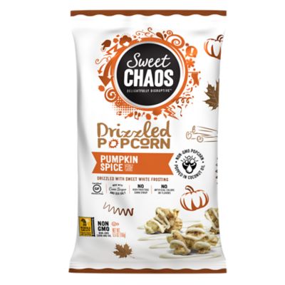 Sweet Chaos Wiley Wallaby Pumpkin Spice Drizzled Popcorn, 5.5 oz.
