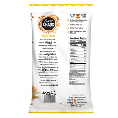 Sweet Chaos Candy Corn Drizzled Popcorn, 5.5 oz.