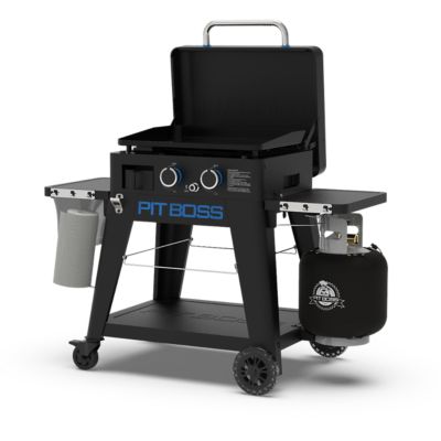 Image showing  2-Burner Lift-Off Ultimate Propane Gas Flat Top Griddle, 421 sq. in., Black