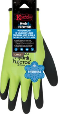 Kinco Hydroflector Waterproof Double-Layered Knit Shell Gloves, 1 Pair