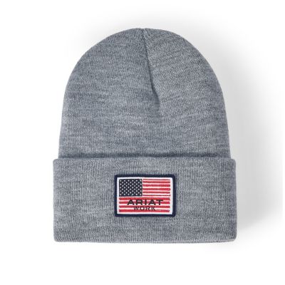 Ariat Rebar American Flag Patch Work Beanie at Tractor Supply Co.