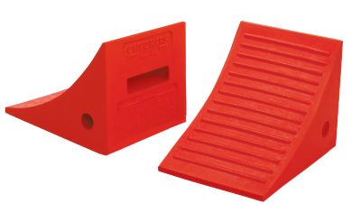 Checkers General-Purpose Utility Wheel Chock, 27-35 in. Tire Diameter, 40,000 lb. Load Capacity