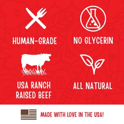 Image showing  Essentials Beef Sticks Dog Treats, 22 oz.