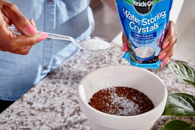Image showing 5 th Miracle-Gro 12 oz. Water Storing Plant Mix Crystals
